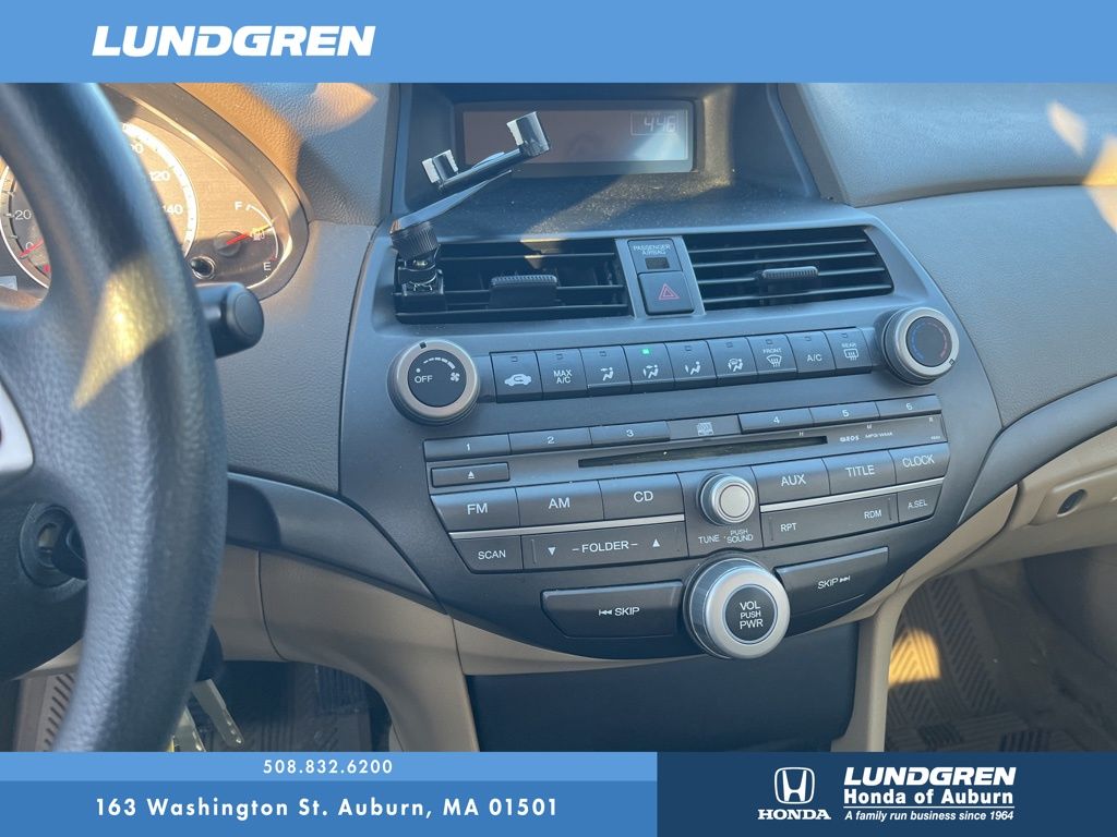 Used 2010 Honda Accord LX-P with VIN 1HGCP2F47AA178936 for sale in Auburn, MA
