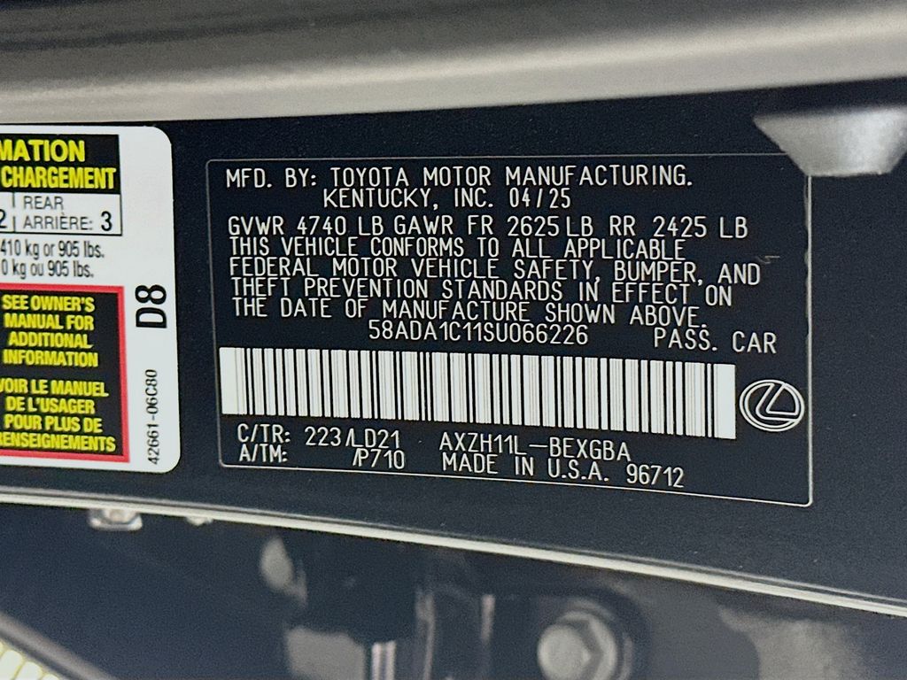2025 Lexus ES Hybrid 300h 24