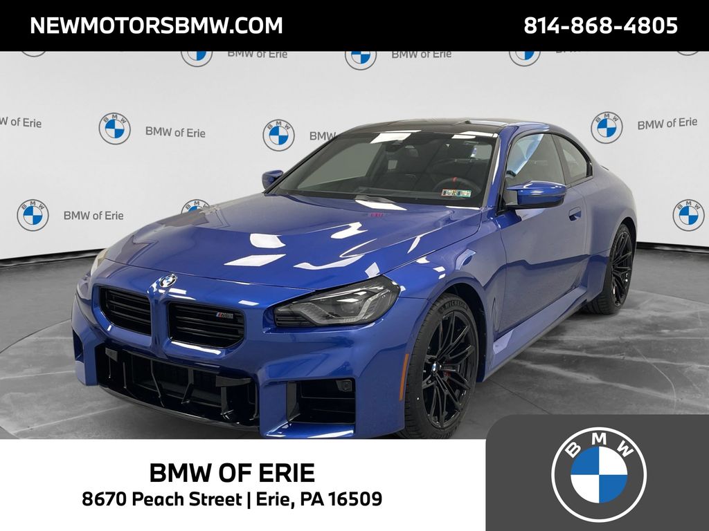 Blue Metallic 2026 BMW M2 Coupe Rear-Wheel Drive 6-Speed Manual