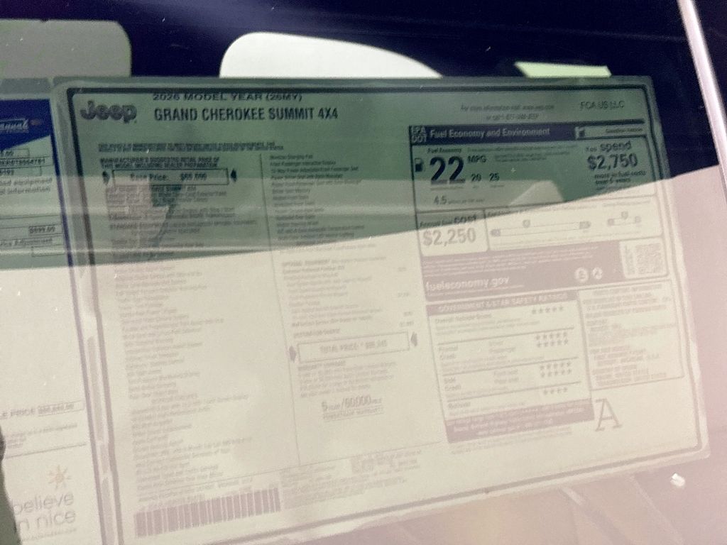 2026 Jeep Grand Cherokee Summit