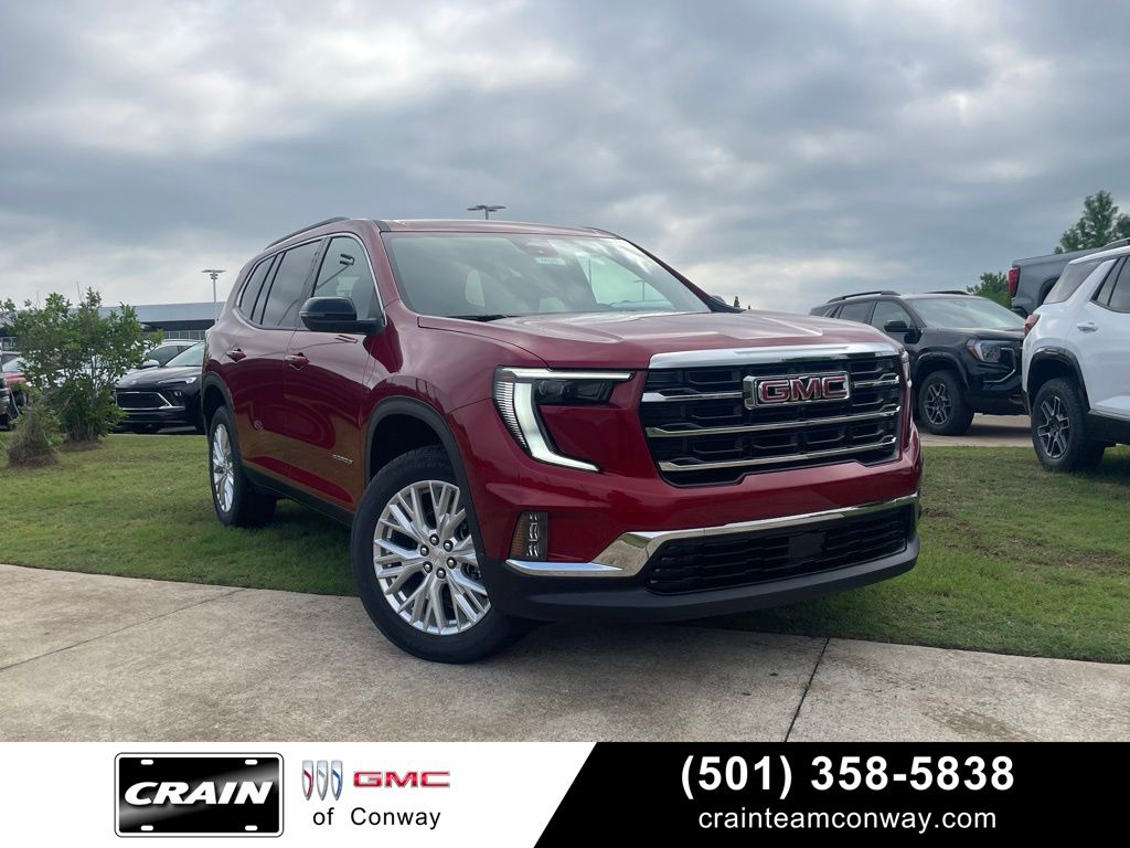 Volcanic Red 2026 GMC Acadia SUV / Crossover Front-Wheel Drive 8-Speed Automatic
