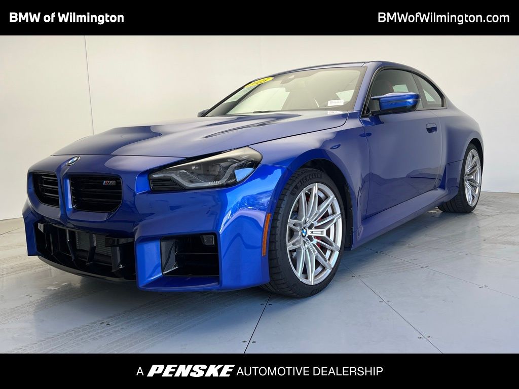 Portimao Blue Metallic 2025 BMW M2 RWD Coupe Rear-Wheel Drive 6-Speed Manual
