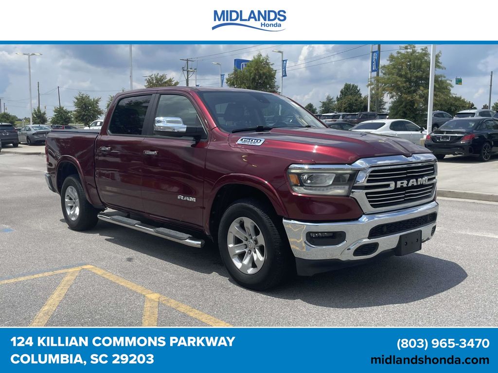 Delmonico Red Pearlcoat 2019 RAM 1500 Pickup Truck Four-Wheel Drive 8-Speed Automatic