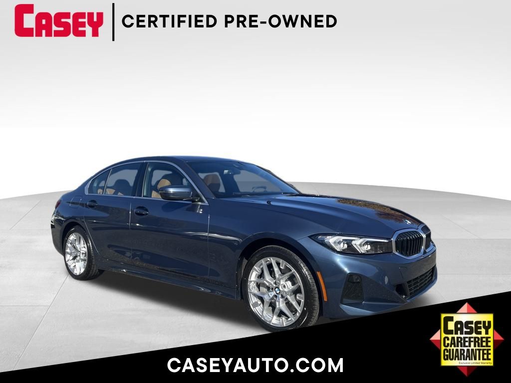 Arctic Race Blue Metallic 2026 BMW 3 Series Sedan All-Wheel Drive 8-Speed Automatic