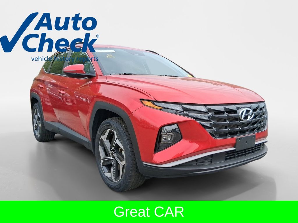Calypso Red 2023 Hyundai Tucson SEL AWD SUV / Crossover All-Wheel Drive 8-Speed Automatic