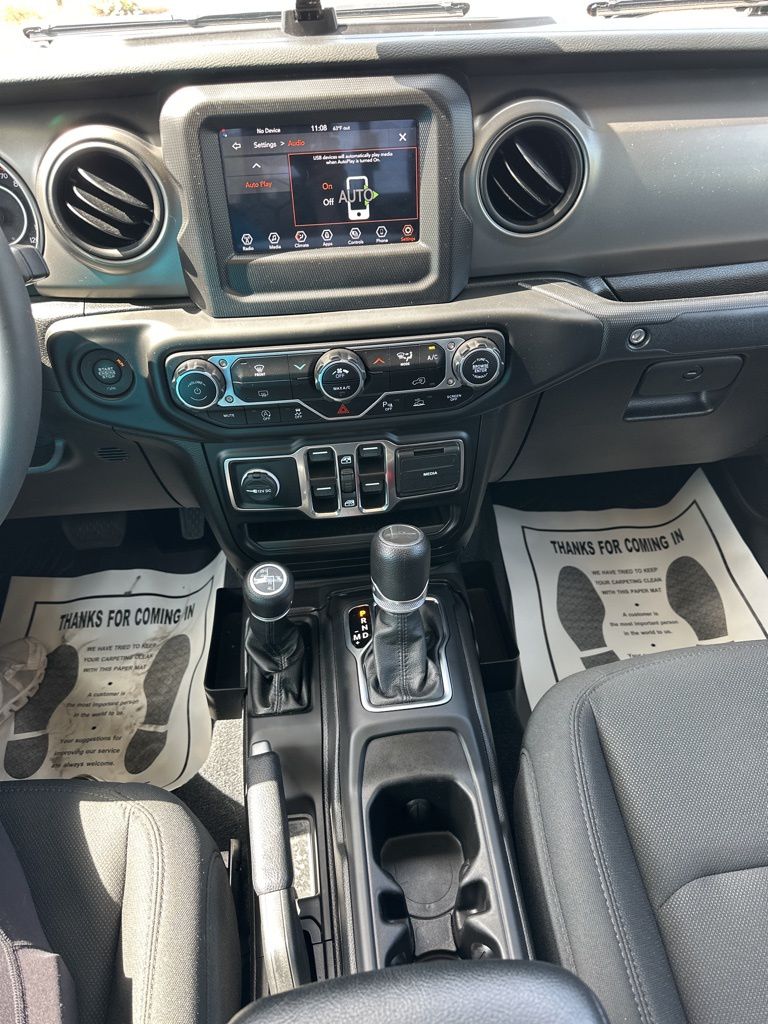 2023 Black Clearcoat Jeep Gladiator Sport 4X4 Truck