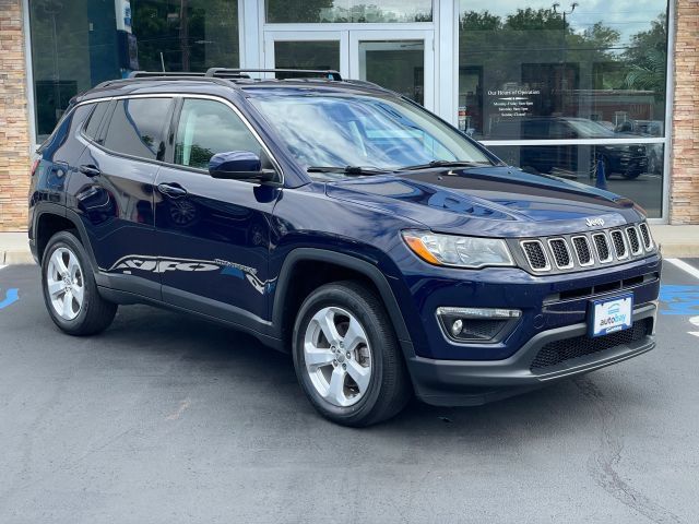 Jazz Blue Pearlcoat 2018 Jeep Compass SUV / Crossover Four-Wheel Drive 9-Speed Automatic