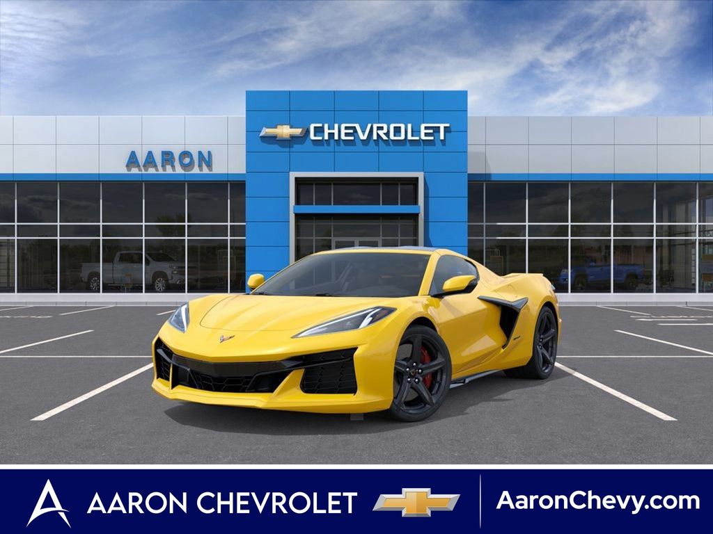 Competition Yellow Tintcoat Metallic 2025 Chevrolet Corvette E-Ray Coupe All-Wheel Drive 8-Speed Dual Clutch