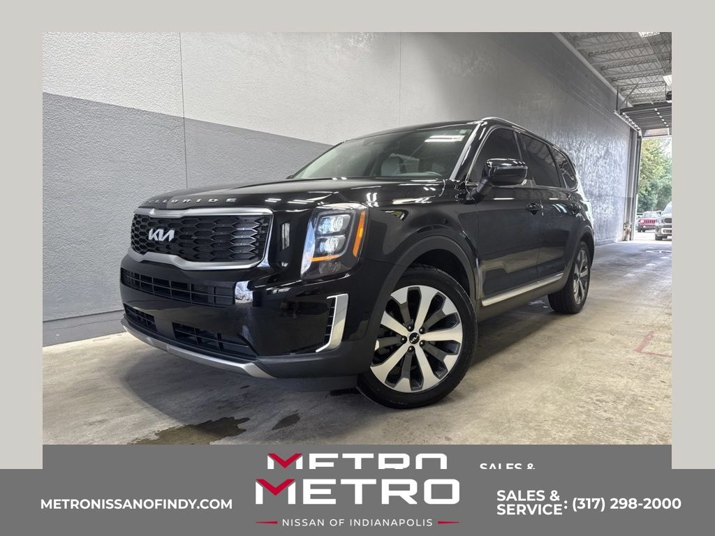 Ebony Black 2022 Kia Telluride SUV / Crossover Front-Wheel Drive 8-Speed Automatic