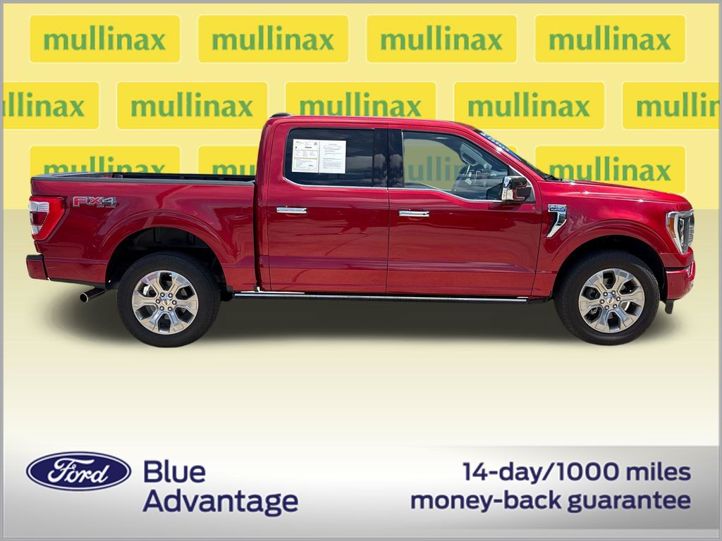 Certified Used 2023 Red Ford Platinum image 2
