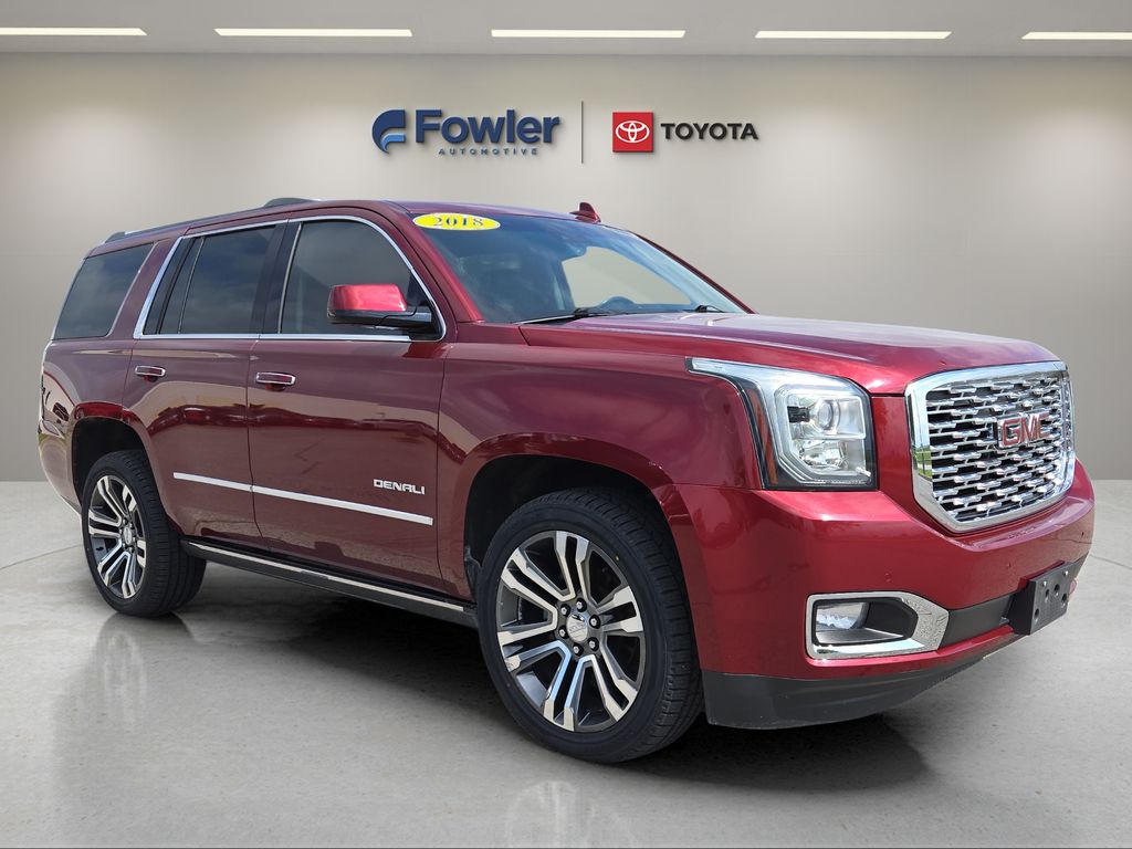 Crimson Red Tintcoat 2018 GMC Yukon Denali 4WD SUV / Crossover Four-Wheel Drive