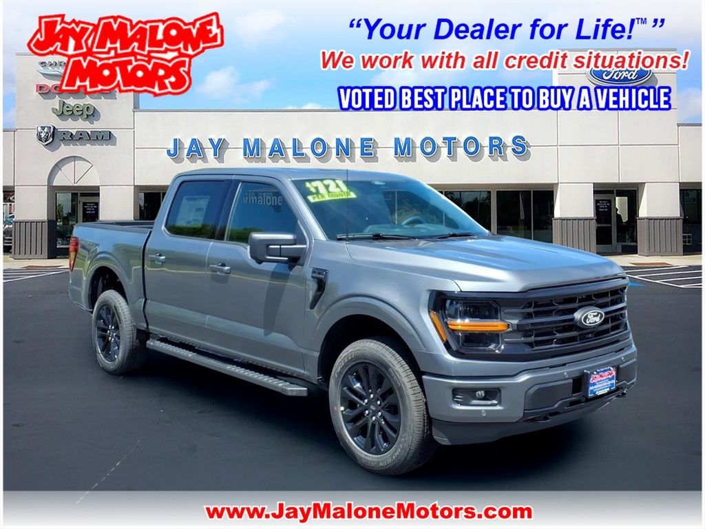 Gray Metallic 2026 Ford F-150 Pickup Truck Four-Wheel Drive Automatic