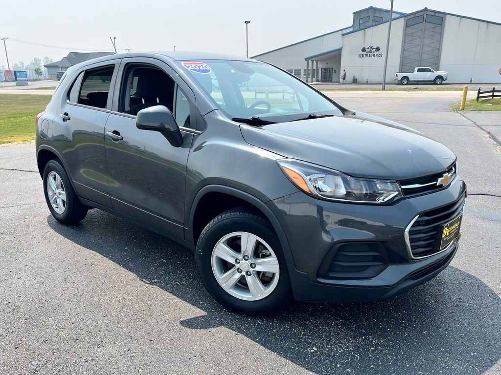 Nightfall Gray Metallic 2020 Chevrolet Trax SUV / Crossover All-Wheel Drive 6-Speed Automatic