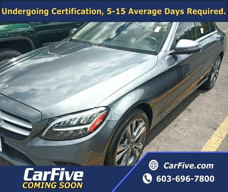 Gray 2020 Mercedes-Benz C-Class Sedan All-Wheel Drive 9-Speed Automatic