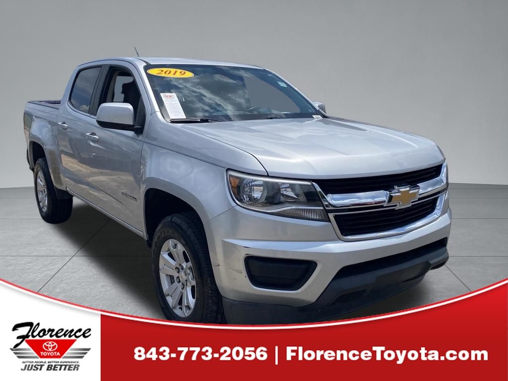 Silver Ice Metallic 2019 Chevrolet Colorado Pickup Truck 4X2 8-Speed Automatic