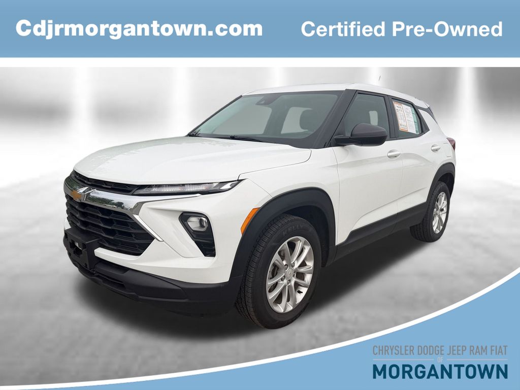 Summit White 2024 Chevrolet Trailblazer LS FWD SUV / Crossover Front-Wheel Drive Continuously Variable Transmission