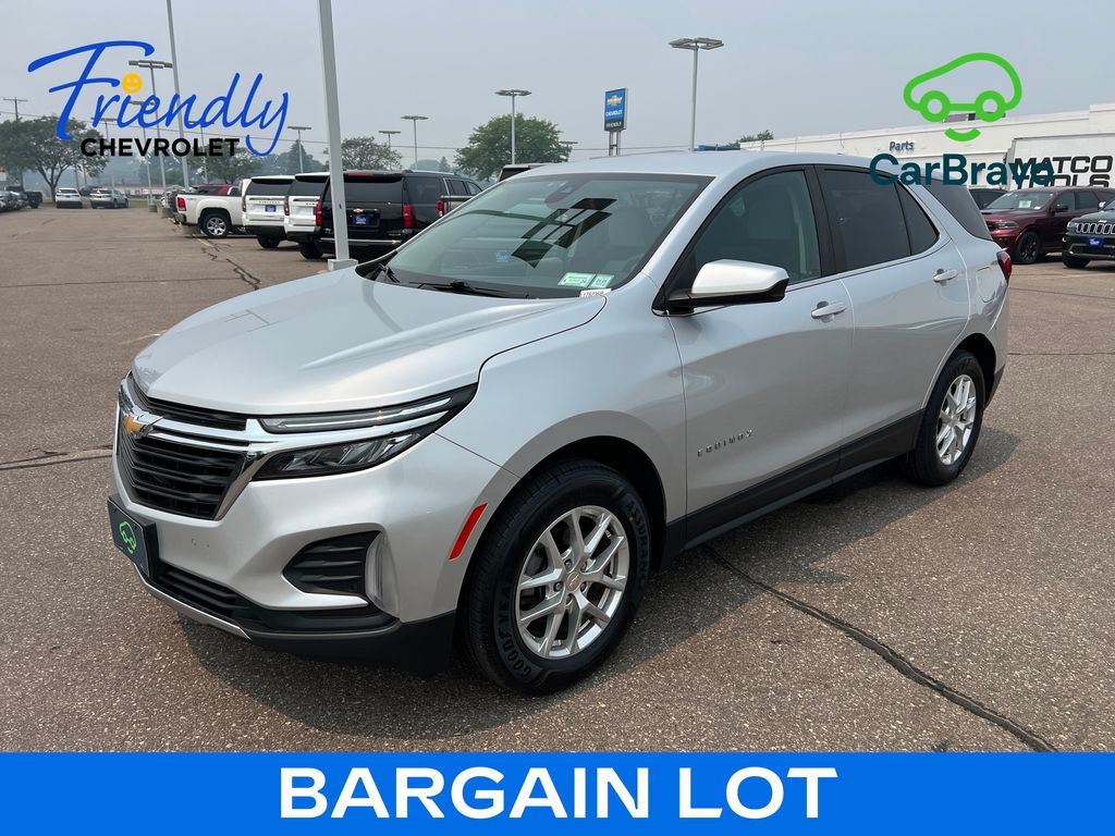 Silver Ice Metallic 2022 Chevrolet Equinox SUV / Crossover Four-Wheel Drive 6-Speed Automatic Overdrive