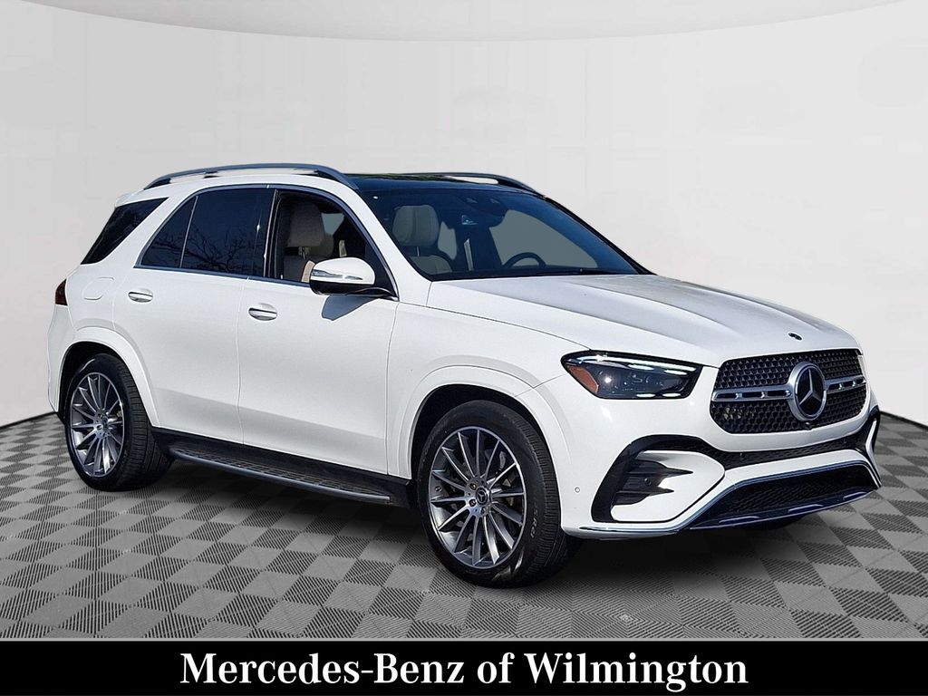 Polar White 2024 Mercedes-Benz GLE 450 4MATIC SUV / Crossover All-Wheel Drive 9-Speed Automatic