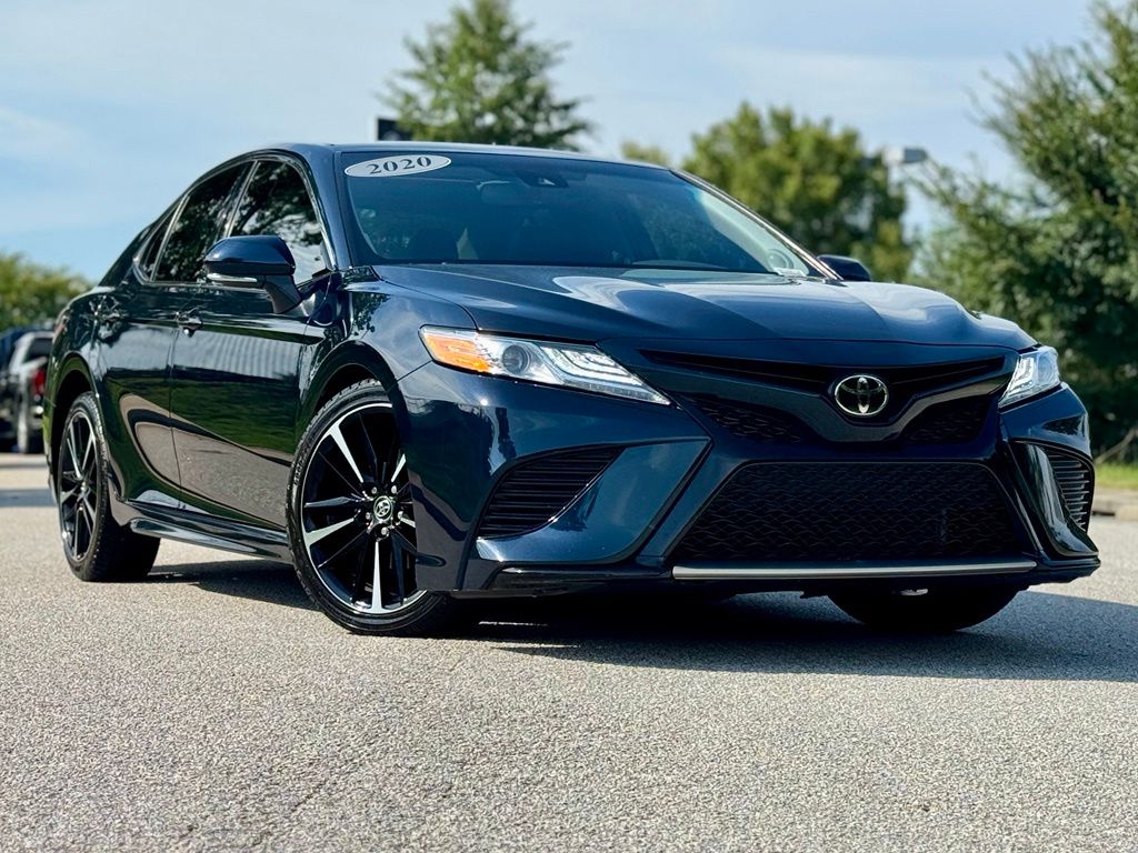 2020 Toyota Camry XSE V6 Galactic Aqua Mica - Jim Hudson Acura - Image 2