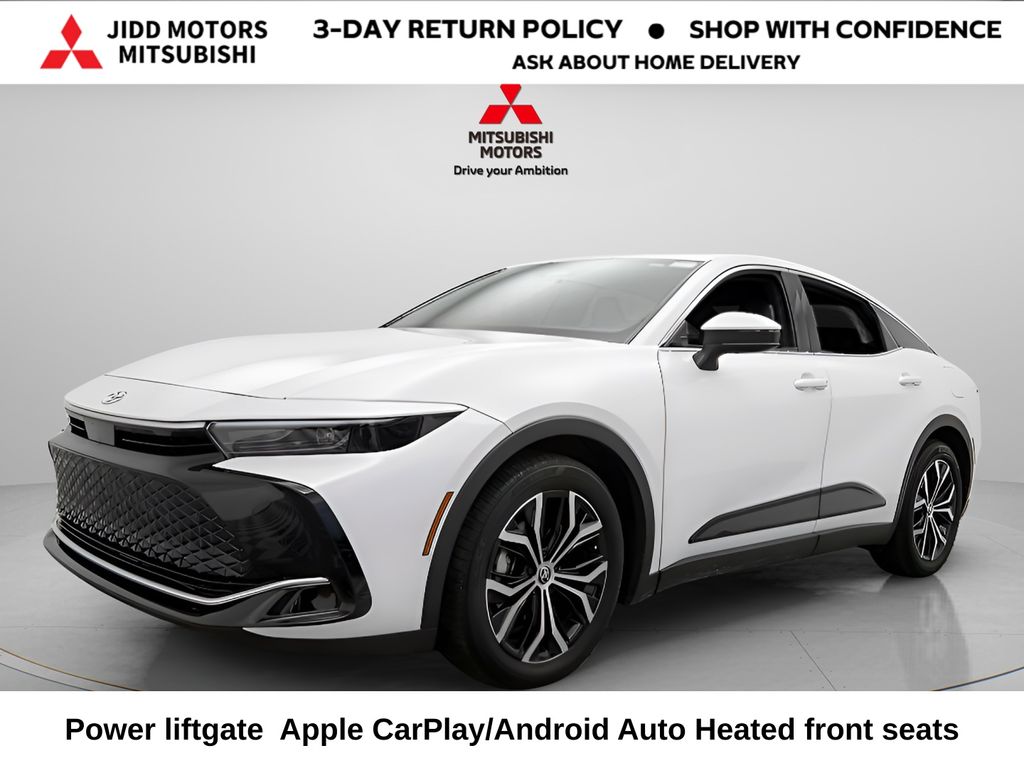 White 2023 Toyota Crown XLE AWD Sedan All-Wheel Drive Continuously Variable Transmission