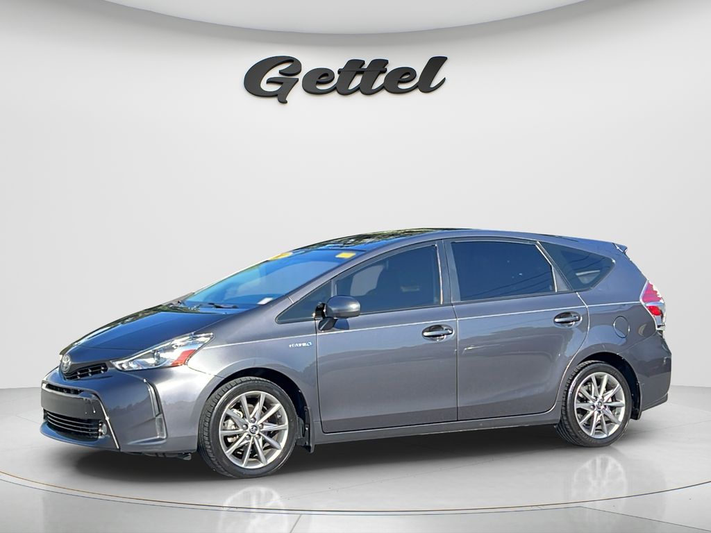 Magnetic Gray Metallic 2017 Toyota Prius v Wagon Front-Wheel Drive Continuously Variable Transmission