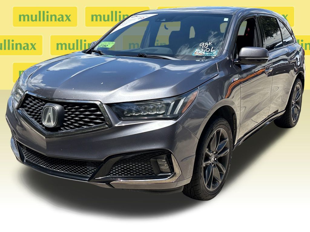 Used 2019 Gray Acura 3.5L Technology Pkg w/A-Spec Pkg image 13