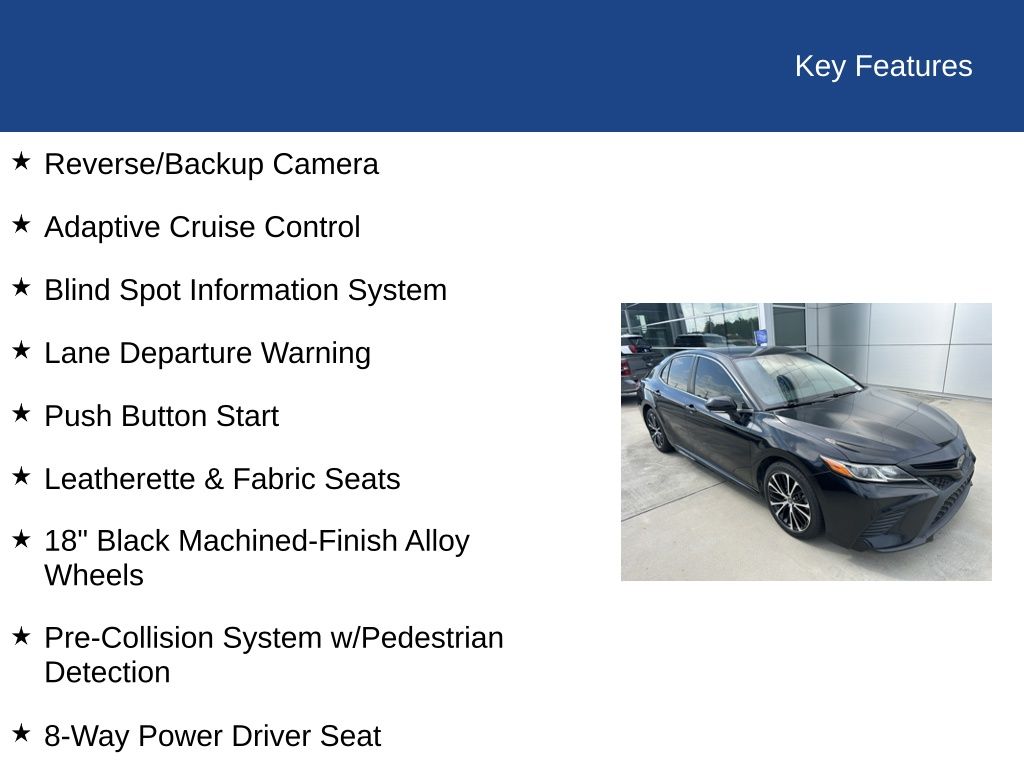 2018 Toyota Camry SE