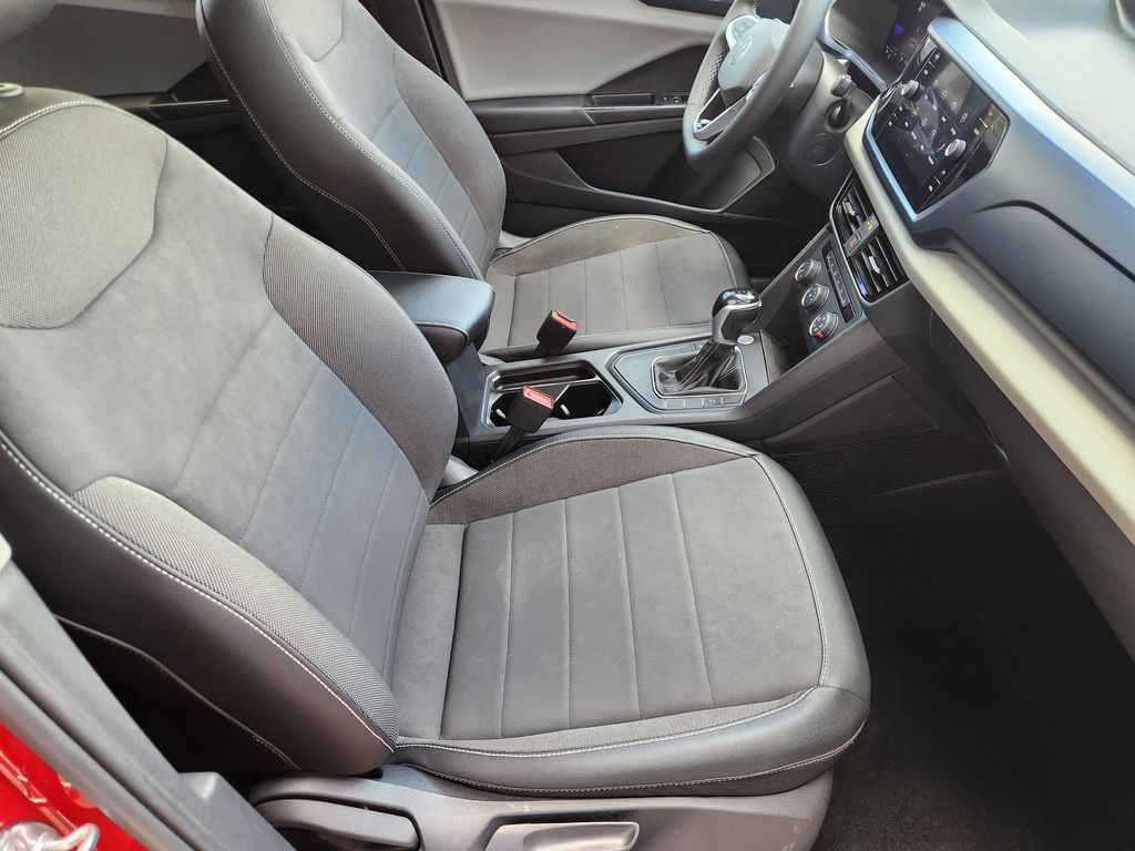 2022 Volkswagen Taos 1.5T SE Red at DeMontrond Mazda