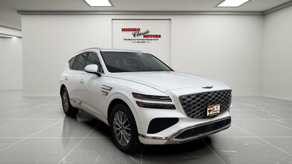 Uyuni White 2025 Genesis GV80 SUV / Crossover All-Wheel Drive 8-Speed Automatic