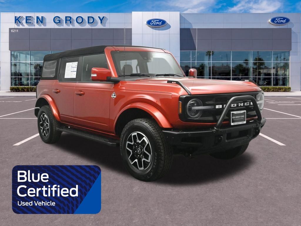 Chili Pepper Red 2024 Ford Bronco SUV / Crossover Four-Wheel Drive Automatic