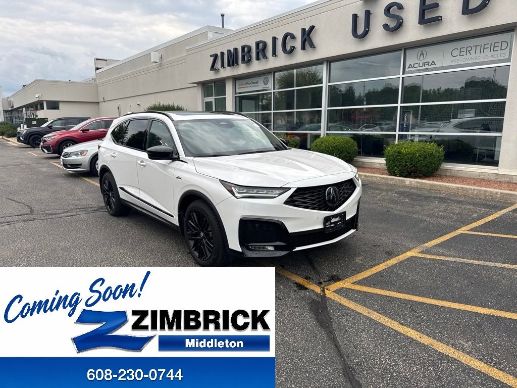 Platinum White Pearl 2025 Acura MDX SUV / Crossover All-Wheel Drive Automatic