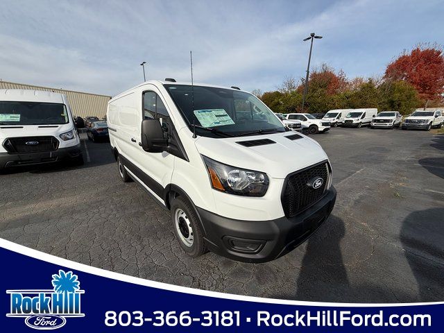 Oxford White 2026 Ford Transit Cargo 150 Low Roof RWD Van Rear-Wheel Drive