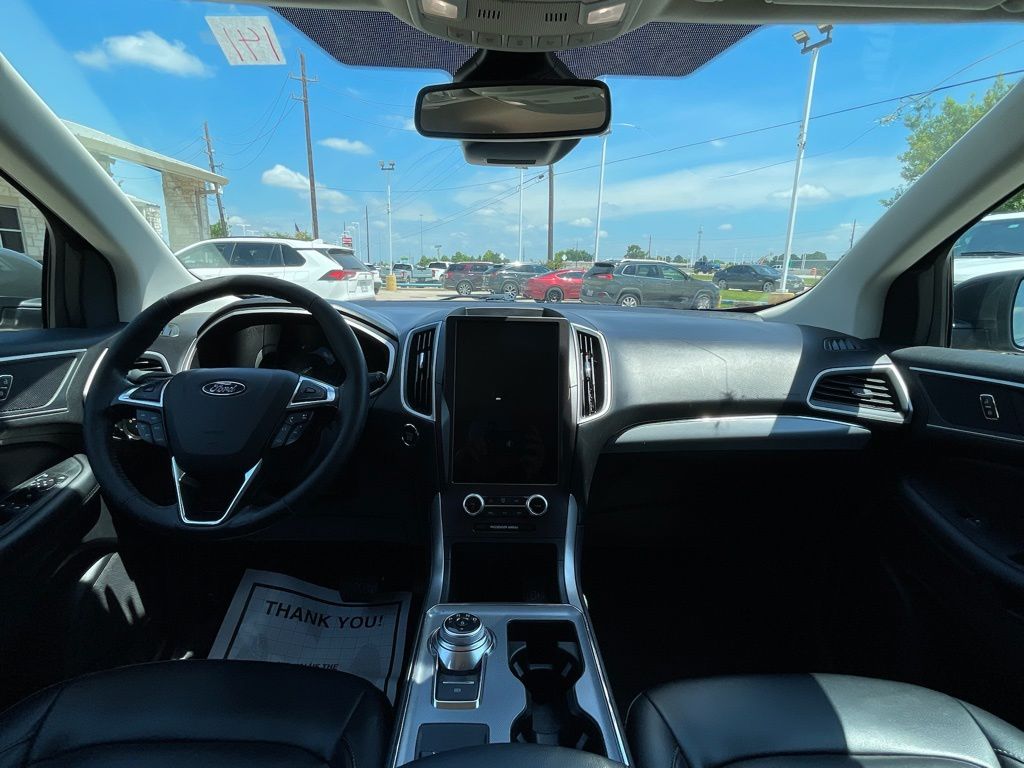 2021 Ford Edge SEL Gray at DeMontrond Ford