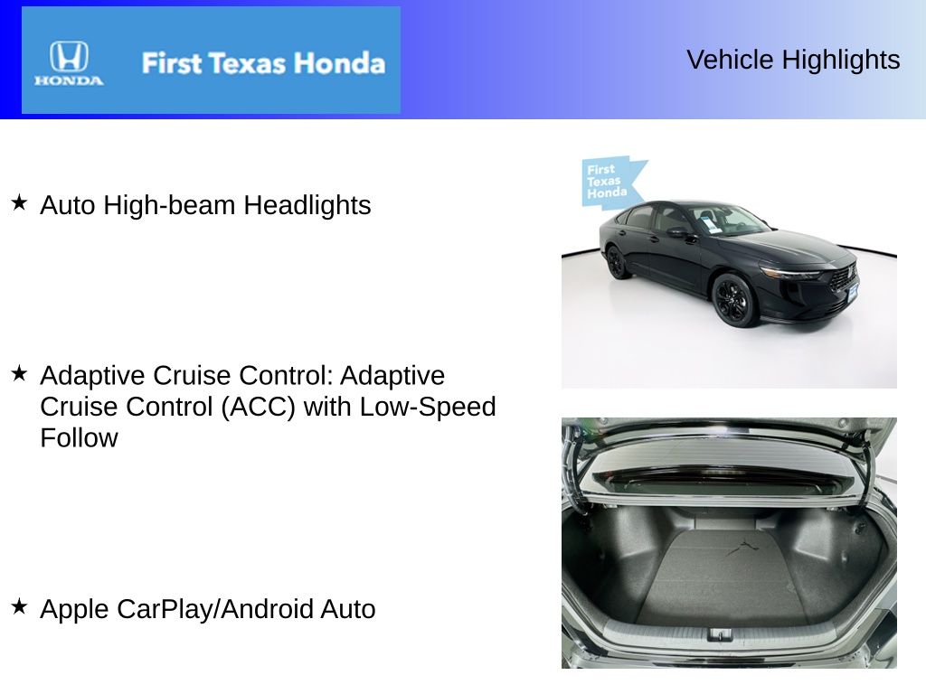 Used Car 2025 Honda Accord  Se For Sale Under $30,000 In Austin, Texas