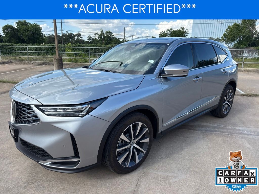 Solar Silver Metallic 2026 Acura MDX FWD with Technology Package SUV / Crossover Front-Wheel Drive Automatic