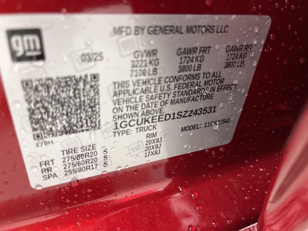 2025 Chevrolet Silverado 1500 RST 23