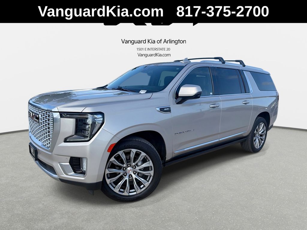 Brown (Pearl Beige Metallic) 2022 GMC Yukon XL SUV / Crossover Four-Wheel Drive
