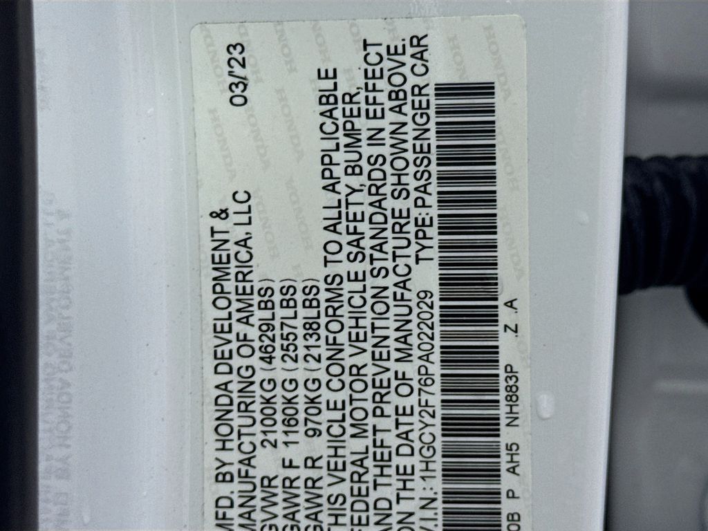 Used Car 2023 Honda Accord Hybrid  Sport-l For Sale Under $30,000 In Austin, Texas