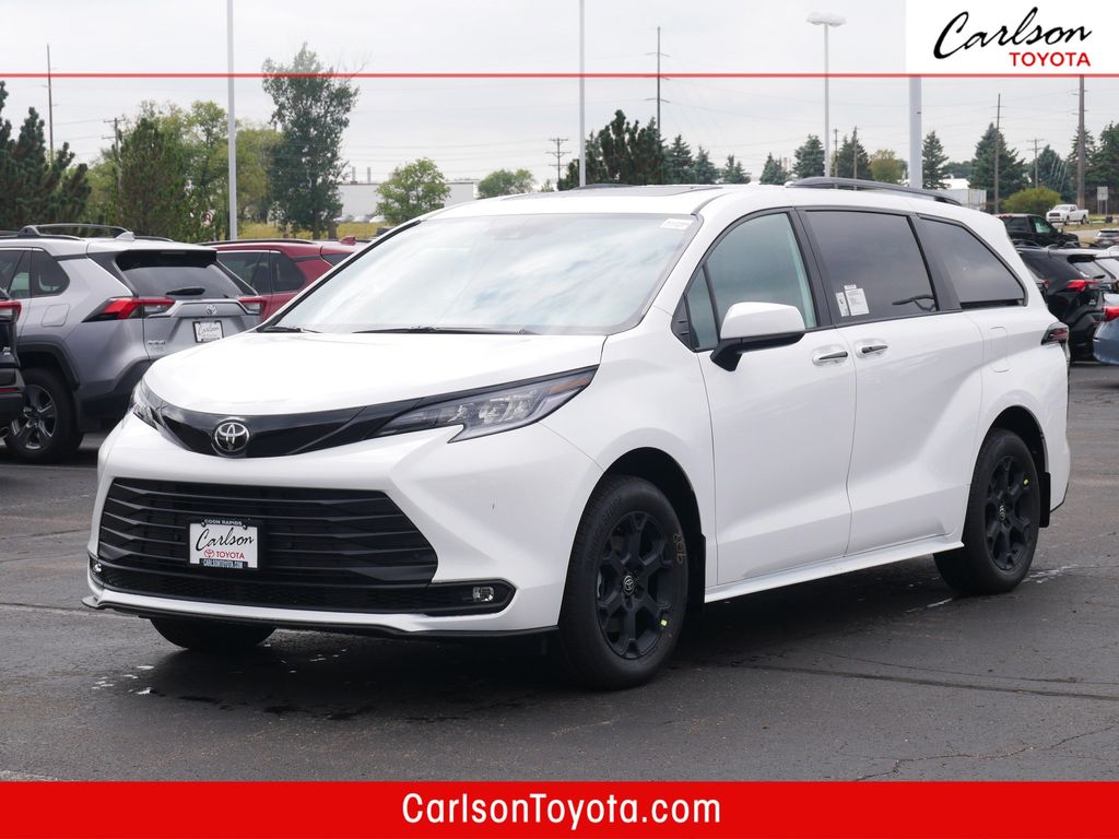 Ice 2026 Toyota Sienna Minivan All-Wheel Drive Continuously Variable Transmission