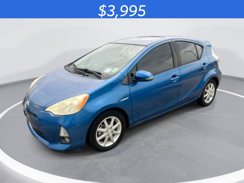 Blue Streak Metallic 2012 Toyota Prius c Hatchback Front-Wheel Drive Continuously Variable Transmission