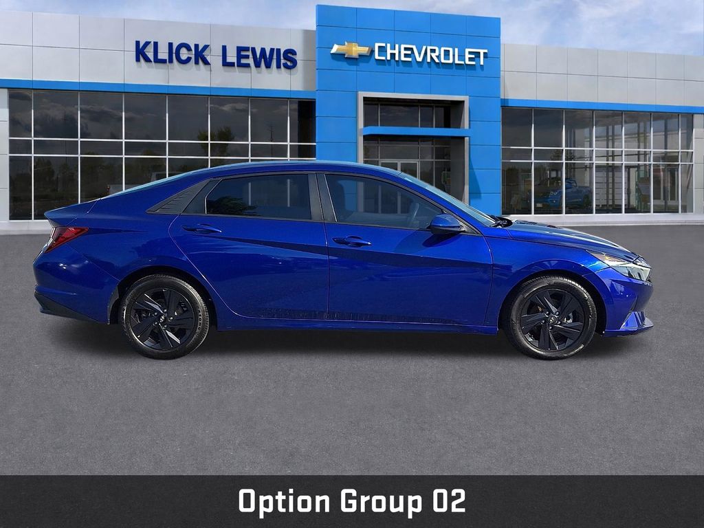 2021 Hyundai Elantra SEL Blue at Phil Fitts Ford