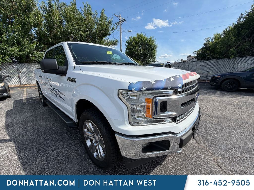 Oxford White 2018 Ford F-150 Pickup Truck Four-Wheel Drive Automatic