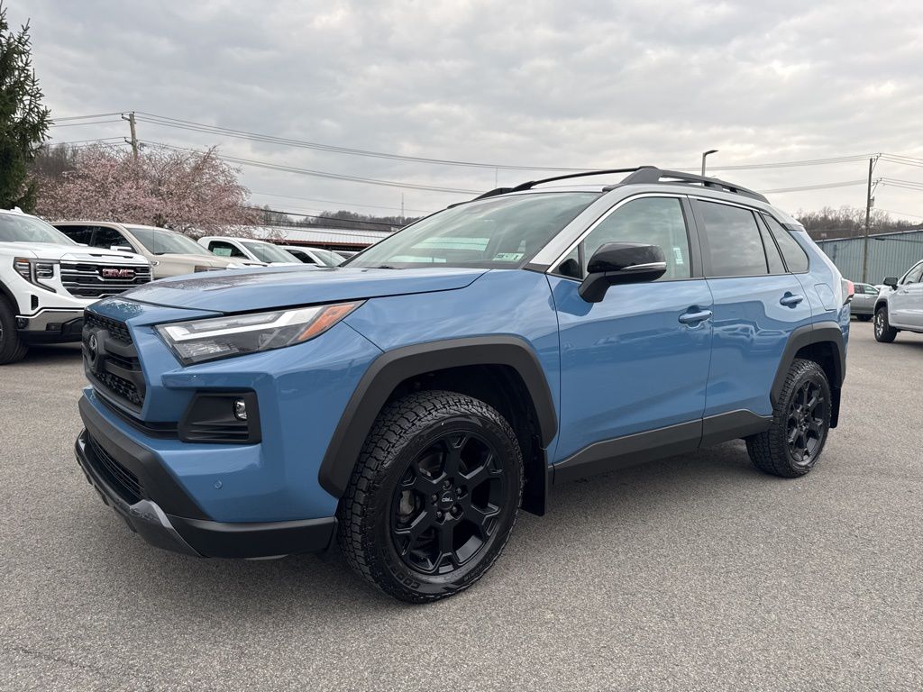 Blue 2022 Toyota RAV4 TRD Off-Road AWD SUV / Crossover All-Wheel Drive 8-Speed Automatic