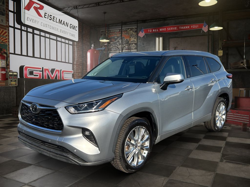 Celestial Silver Metallic 2020 Toyota Highlander Limited FWD SUV / Crossover Front-Wheel Drive 8-Speed Automatic
