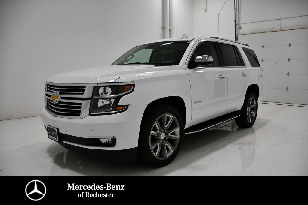 Summit White 2018 Chevrolet Tahoe SUV / Crossover Four-Wheel Drive 6-Speed Automatic Overdrive