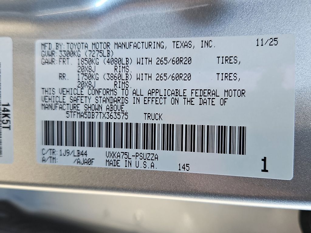 Thumbnail: 2026 Toyota Tundra - 17