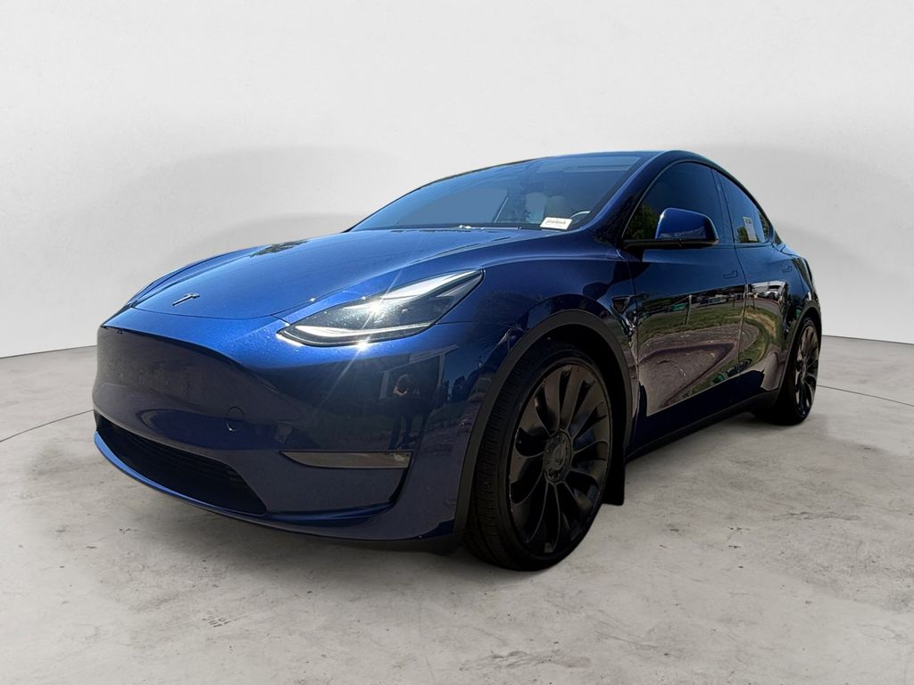 Deep Blue Metallic 2023 Tesla Model Y Performance AWD SUV / Crossover All-Wheel Drive 1-Speed Automatic