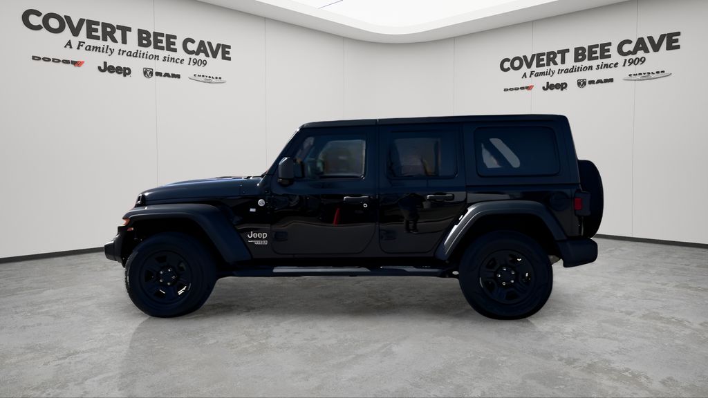 Used 2021 Black Jeep Unlimited Sport image 5