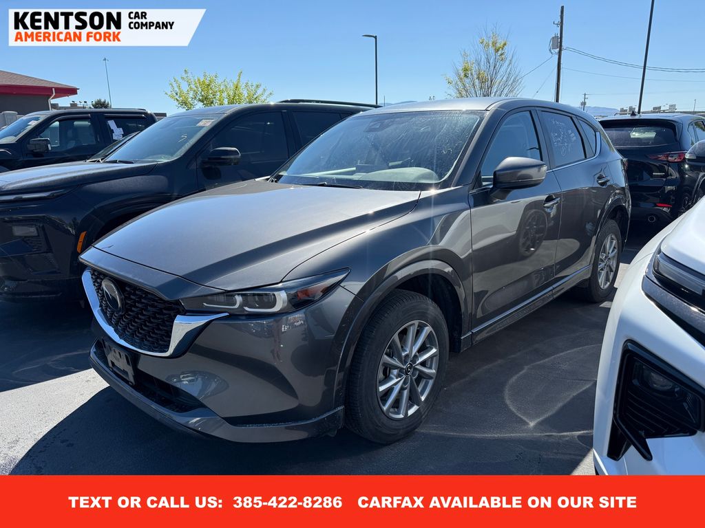 Machine Gray Metallic 2025 Mazda CX-5 2.5 S Select AWD SUV / Crossover All-Wheel Drive 6-Speed Automatic