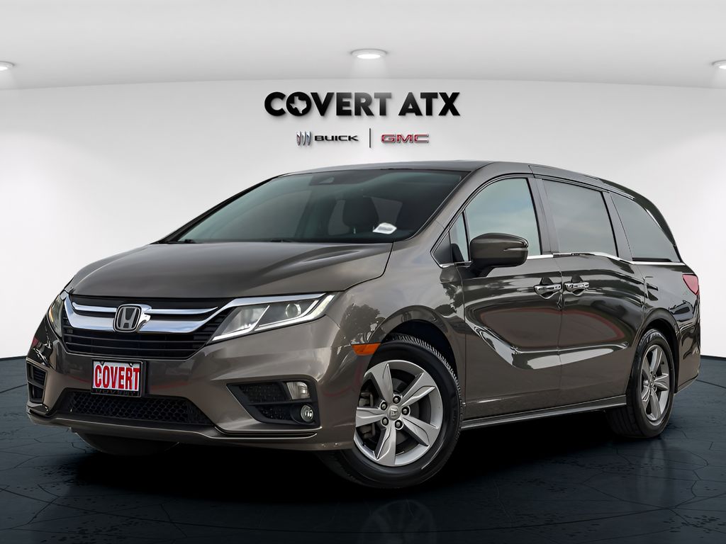 Pacific Pewter Metallic 2019 Honda Odyssey EX-L FWD Minivan Front-Wheel Drive 9-Speed Automatic